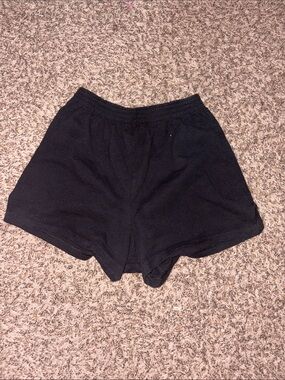 Soffe Black Women's Athletic Pull-On Shorts